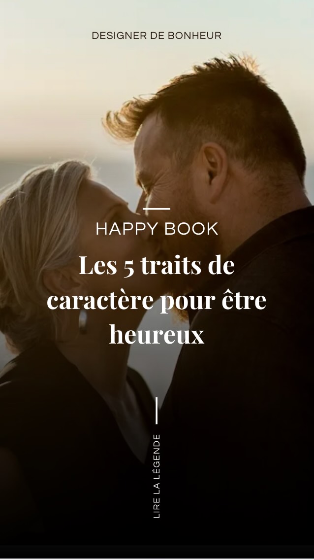 **5 TRAITS DE CARACTÈRE POUR ÊTRE HEUREUX À PLUS DE CINQUANTE ANS
(ET ARRÊTER DE REMETTRE À PLUS TARD)**  Soyons clairs.
À plus de 50 ans, le bonheur n’est plus une question de chance.
C’est une décision.  1️⃣ Le courage 
Si tu attends de ne plus avoir peur pour vivre, tu n’avanceras jamais.
Le courage, c’est y aller quand même.  2️⃣La patience
La vie ne t’obéira pas.
Plus vite tu l’acceptes, plus vite tu respires.  3️⃣ La gratitude.
Si tu te concentres sur ce qui manque, tu manqueras l’essentiel.
Regarde ce qui est déjà là.  4️⃣ L’amour ❤️
Un cœur fermé ne peut pas être heureux.
Aimer, c’est risqué…
ne pas aimer coûte encore plus cher.  5️⃣ Le pardon.
La rancune ne te protège pas.
Elle t’emprisonne.
Pardonner, c’est te libérer.  La vérité ?
Le bonheur n’attend pas que tout soit parfait.
Il attend que tu arrêtes d’attendre.  Parce que ta vie…c’est maintenant ! 
Let’s go !
